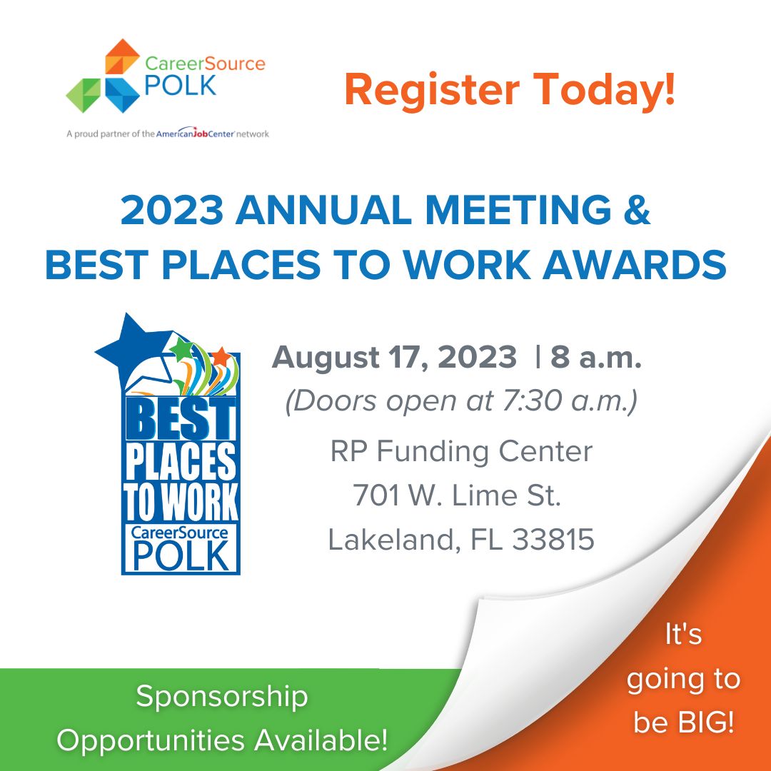 Annual Meeting and Best Places to Work Awards: Sponsorships and